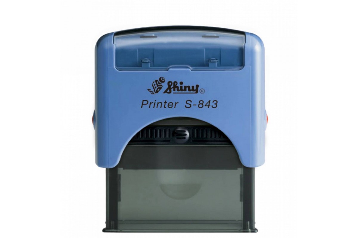 Timbro Shiny Printer - 22 x 58 mm - Timbro Autoinchiostrante - possibilità  di personalizzazione - Modello: S-854 : : Cancelleria e prodotti  per ufficio